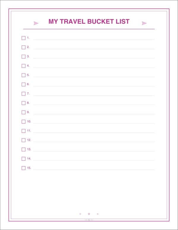 5 Travel Journal For Women