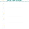 5 Summer Planner