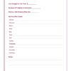 5 Crochet Planner