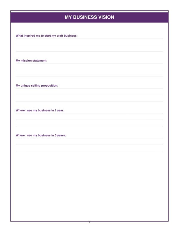 2027 Craft Business Planner