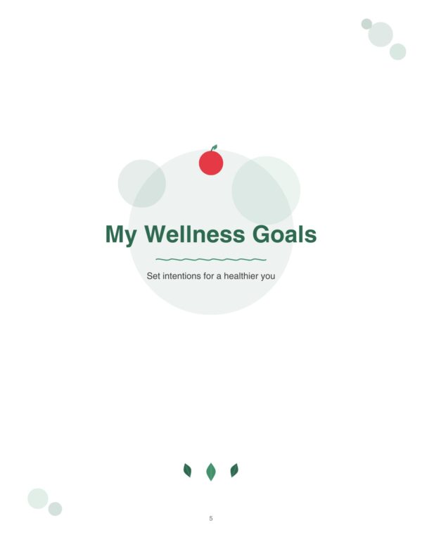 5 Healthy Recipes Journal