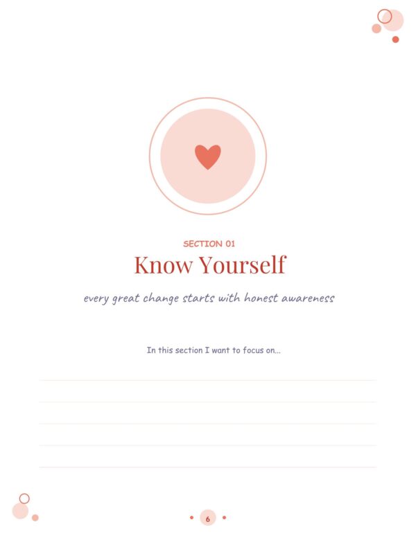 6 Habit Building Workbook