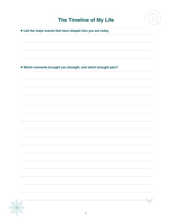 6 Trauma Healing Journal