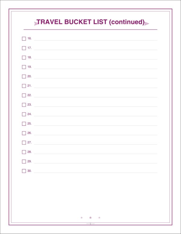 6 Travel Journal For Women