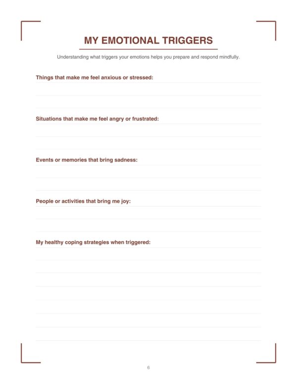 7 Mental Health Journal