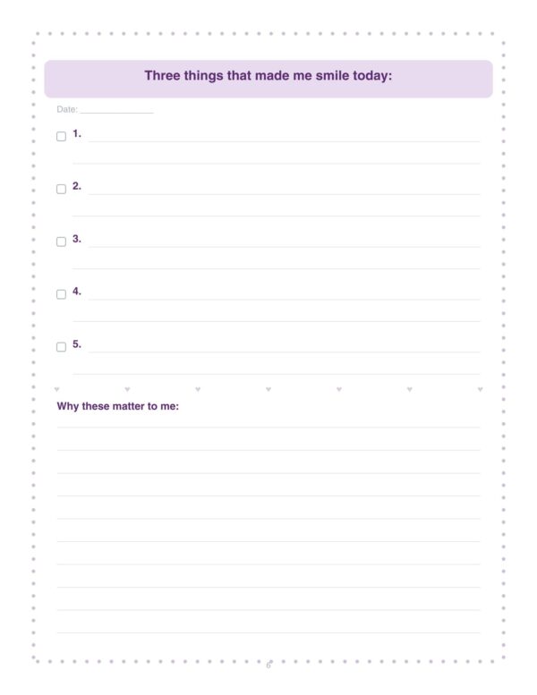 7 Gratitude Journal