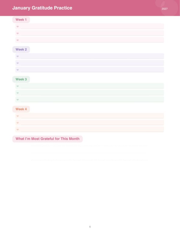 2027 guided journal for women