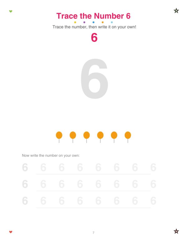 Kindergarten Math Workbook