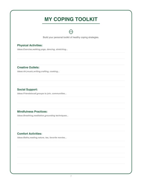 8 Mental Health Journal
