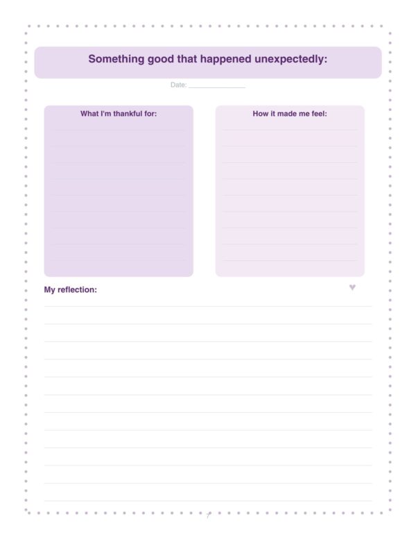 8 Gratitude Journal