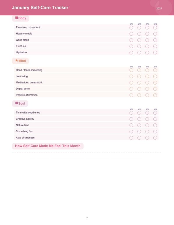 2027 guided journal for women