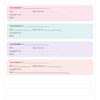 Home Cleaning Schedule Planner